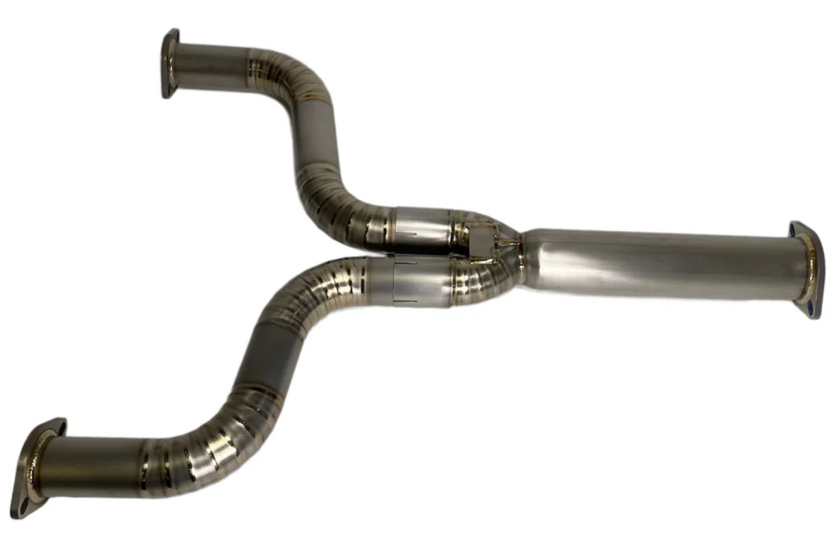 PLM® 350Z/370Z/G35/G37 VQ35/VQ37 Power Driven Titanium Catless Y-Pipe Kit