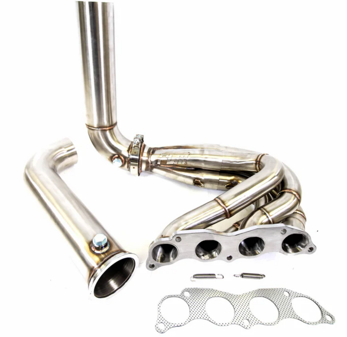 PLM® (92-01) Acura Integra/Honda Civic Power Driven K-Series Hood & Fender Exit Race Headers - Forward Lean