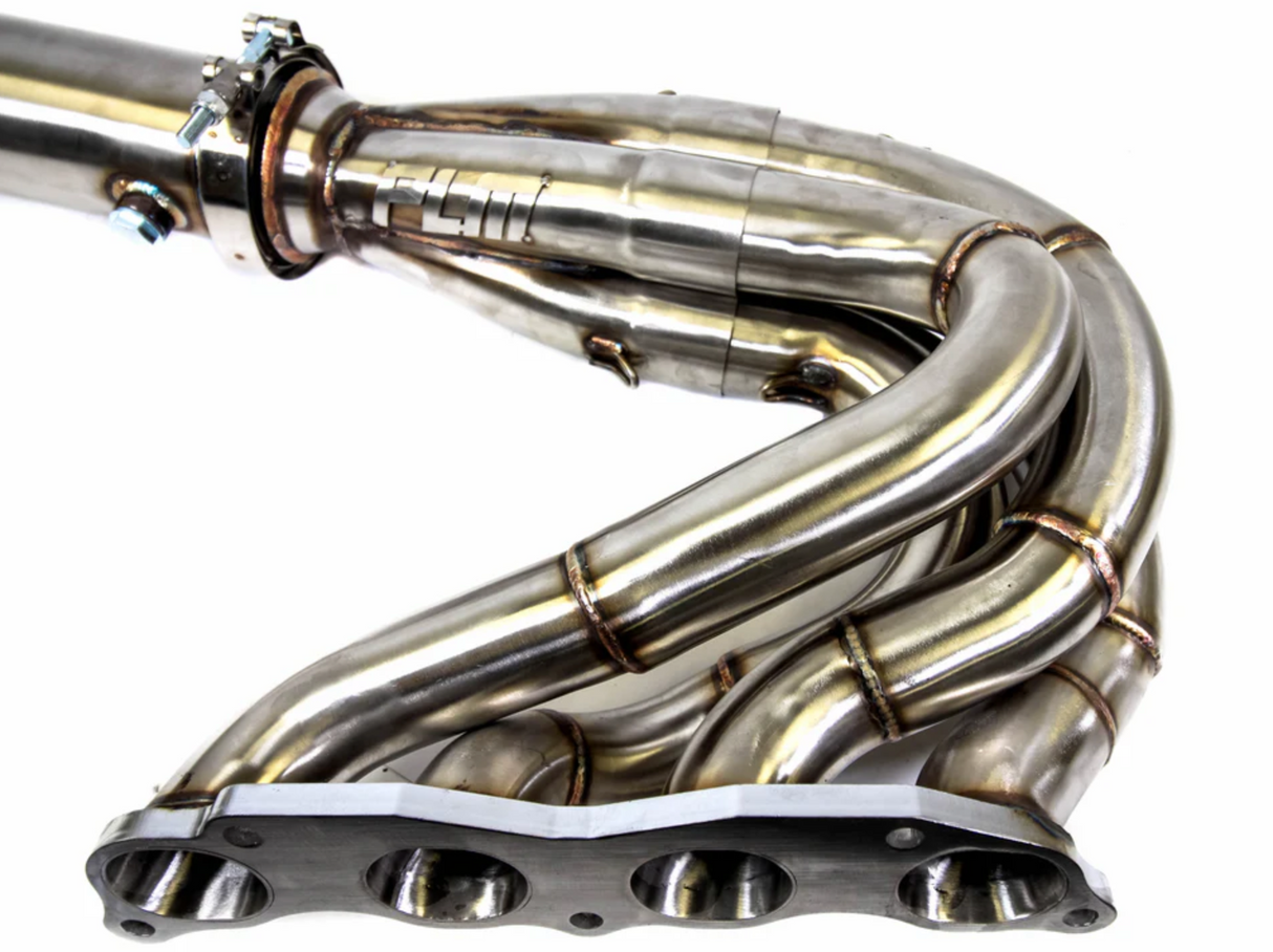PLM® (92-01) Acura Integra/Honda Civic Power Driven K-Series Hood & Fender Exit Race Headers - Forward Lean