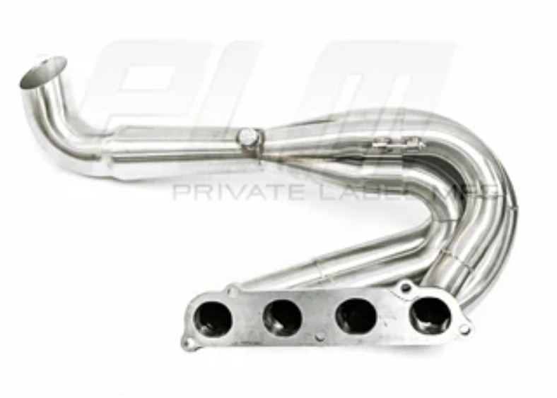 PLM® (92-01) Acura Integra/Honda Civic Power Driven K-Series Hood Exit Race Header (4-1 Megaphone) Non-Lean