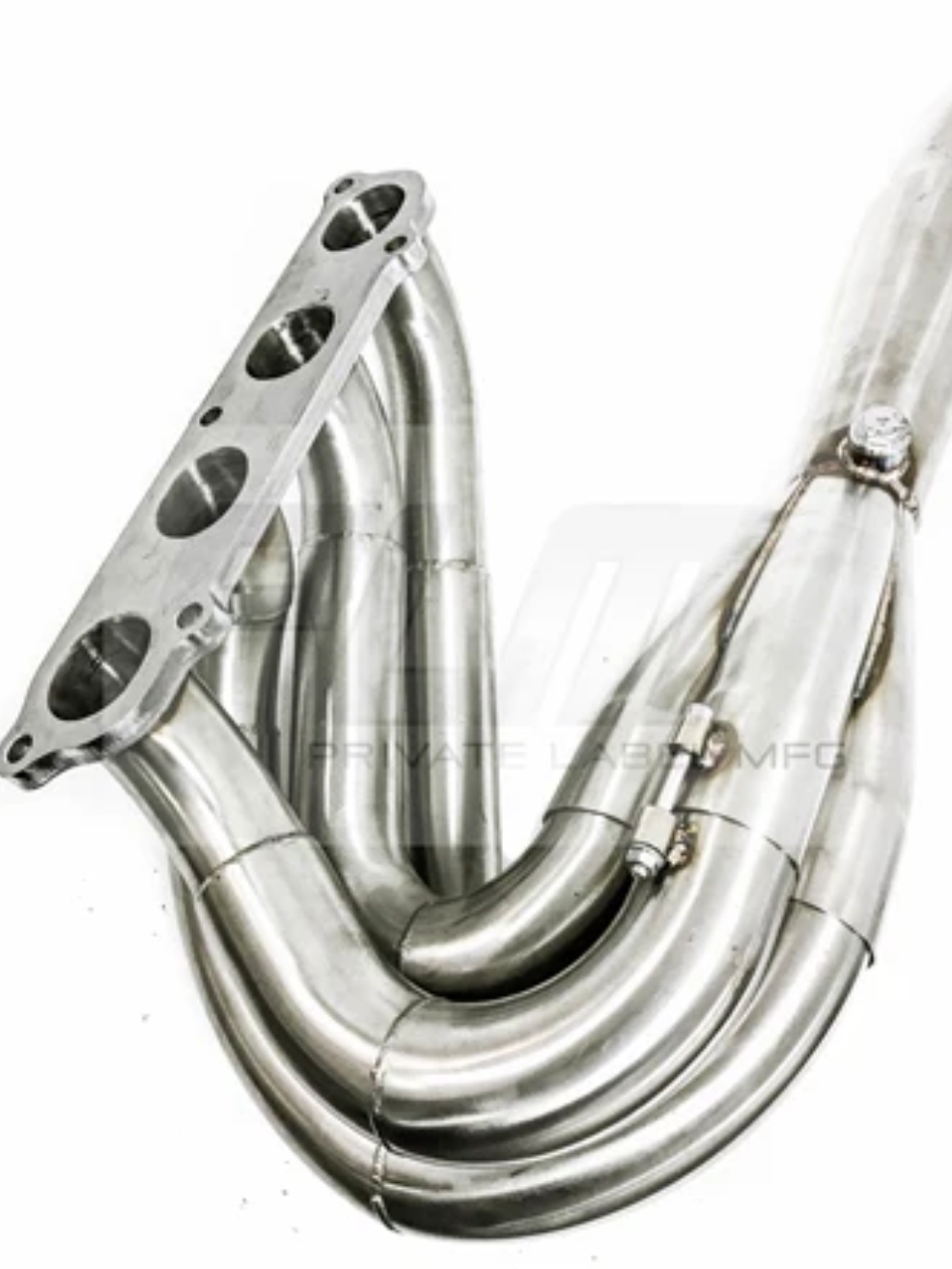 PLM® (92-01) Acura Integra/Honda Civic Power Driven K-Series Hood Exit Race Header (4-1 Megaphone) Non-Lean