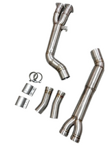 Mastery of Art & Design (19-23) BMW X3M/X4M 304SS 3" Single Resonated Midpipe