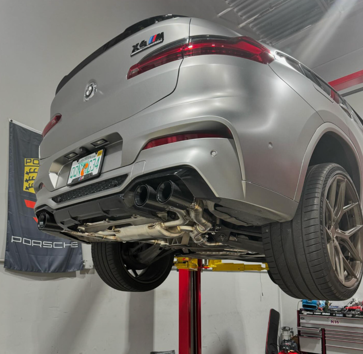 Mastery of Art & Design (19-25) BMW X3M/X4M S58B30 304SS 3" Axle-Back Exhaust with 4.5" OD Tips
