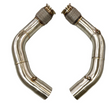 Mastery of Art & Design (19-25) BMW X5M/X6M S63 304SS 3" Catless Downpipes