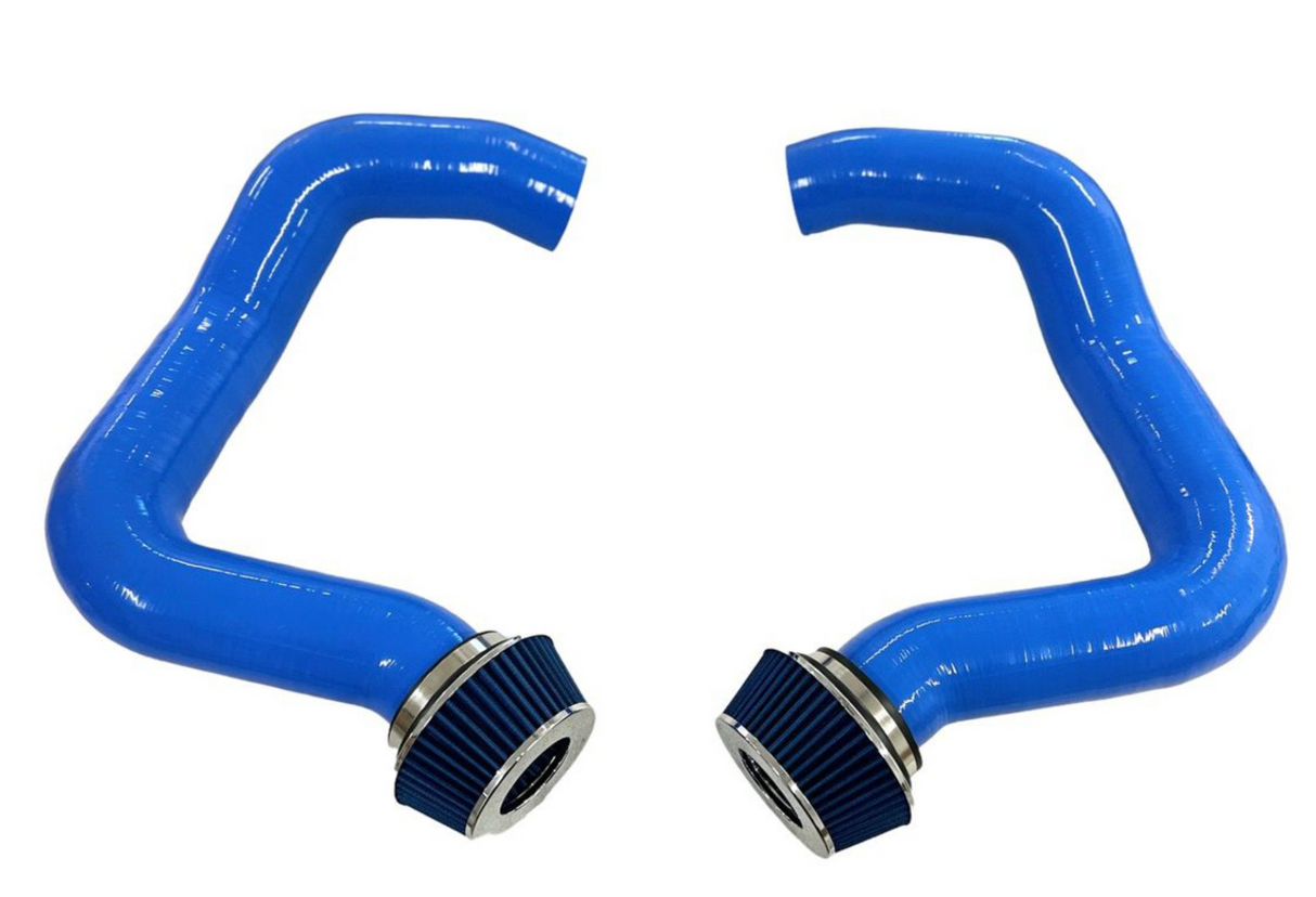 Mastery of Art & Design (18-25) BMW M5/M8 S63B44 Front Mount Silicone Dual Cold Air Intake System