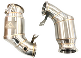 Mastery of Art & Design BMW M5 F90/M8 F92 304SS 5" Primary Catted Downpipes