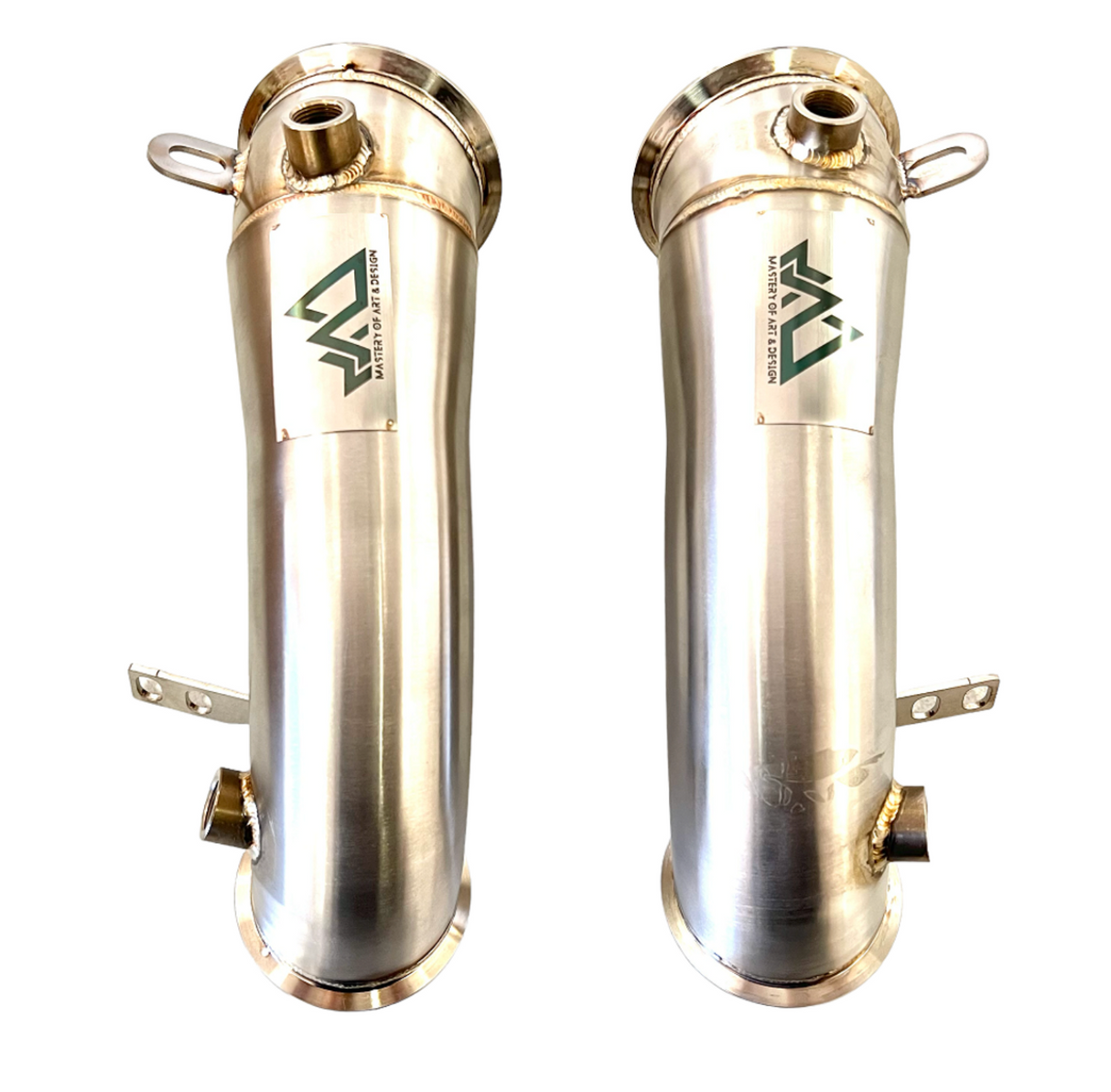 Mastery of Art & Design BMW M5 F90/M8 F92 304SS 3" Catless Downpipes