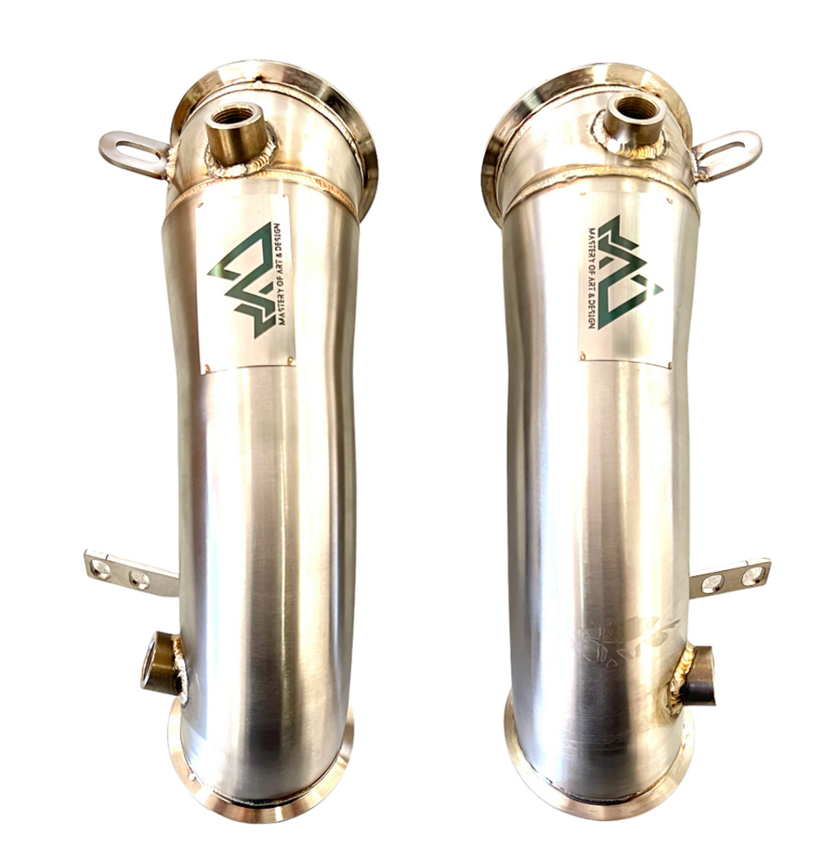 Mastery of Art & Design BMW M5 F90/M8 F92 304SS 3" Catless Downpipes