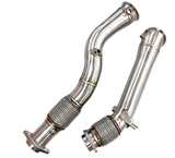Mastery of Art & Design (19-25) BMW X3M/X4M S58 304SS 3" Catted Downpipes
