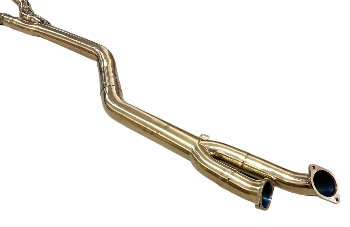 Mastery of Art & Design (20-25) BMW M3 G80/M4 G82 Titanium Resonated Mid-Pipe