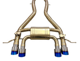 Mastery of Art & Design (20-25) BMW M3 G80/M4 G82 Titanium Axle-Back Exhaust with 4" OD Tips