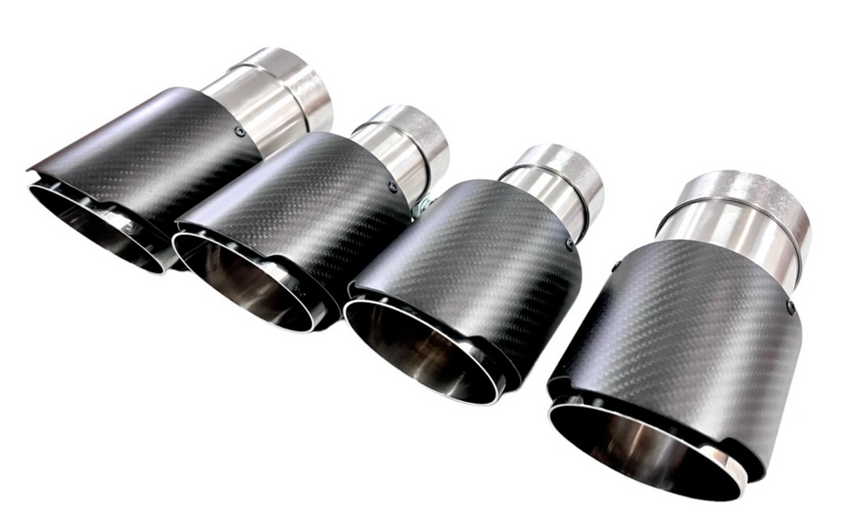 Mastery of Art & Design (20-25) BMW M3 G80/M4 G82 Titanium Axle-Back Exhaust with 4" OD Tips