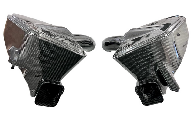 Mastery of Art & Design BMW M5 F90 Dual Carbon Fiber Cold Air Intake System with Oiled Filters