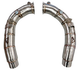 Mastery of Art & Design (11-18) BMW M5/M6 S63B44 304SS 3" Catless Downpipes