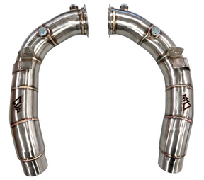Mastery of Art & Design (11-18) BMW M5/M6 S63B44 304SS 3" Catless Downpipes