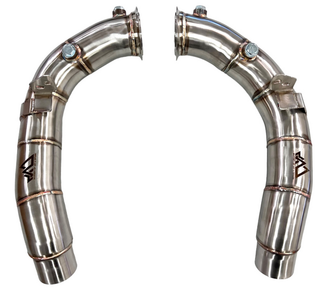 Mastery of Art & Design (11-18) BMW M5/M6 S63B44 304SS 3" Catless Downpipes