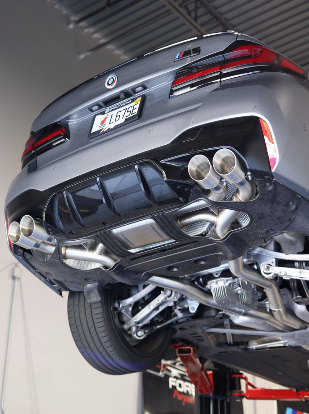 Mastery of Art & Design (18-23) BMW M5 F90 304SS 3" Cat-Back Exhaust with 4" OD Tips