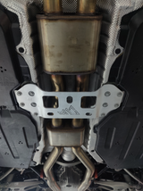Mastery of Art & Design BMW M2C/M3/M4 S58B30 Single Catless Mid-Pipe with Brace