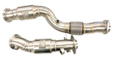Mastery of Art & Design (20-25) BMW M2C/M3/M4 S58B30 Resonated Downpipes with Flex Section