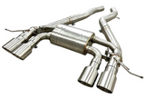 Mastery of Art & Design BMW M2C/M3/M4 S58B30 304SS 3" Axle-Back Exhaust with 4" OD Tips