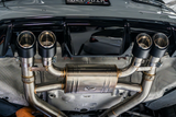 Mastery of Art & Design BMW M2C/M3/M4 S58B30 304SS 3" Axle-Back Exhaust with 4" OD Tips