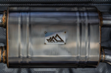 Mastery of Art & Design BMW M2C/M3/M4 S58B30 304SS 3" Axle-Back Exhaust with 4" OD Tips