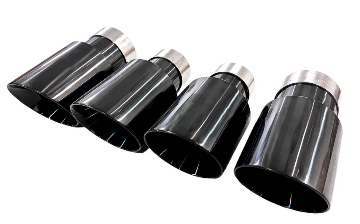 Mastery of Art & Design BMW M2C/M3/M4 S58B30 304SS 3" Axle-Back Exhaust with 4" OD Tips