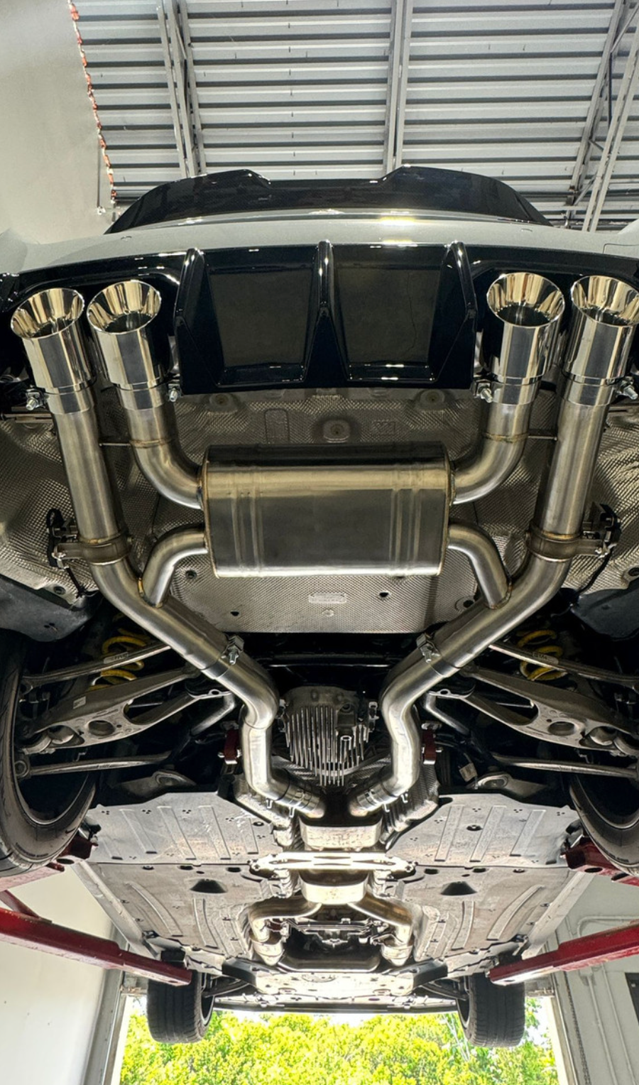 Mastery of Art & Design (23+) BMW M2 G87 304SS 3" Valved Axle-Back Exhaust with 4" OD Tips