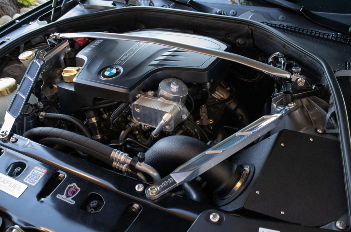 Mastery of Art & Design (12-16) BMW 528i N20B20 Cold Air Intake System with Heat Shield