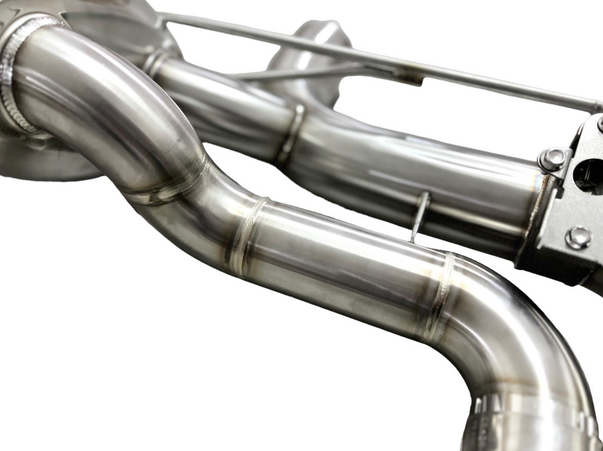 Mastery of Art & Design (17-23) BMW 540i G30 304SS 3" Axle-Back Exhaust with 4" OD Tips