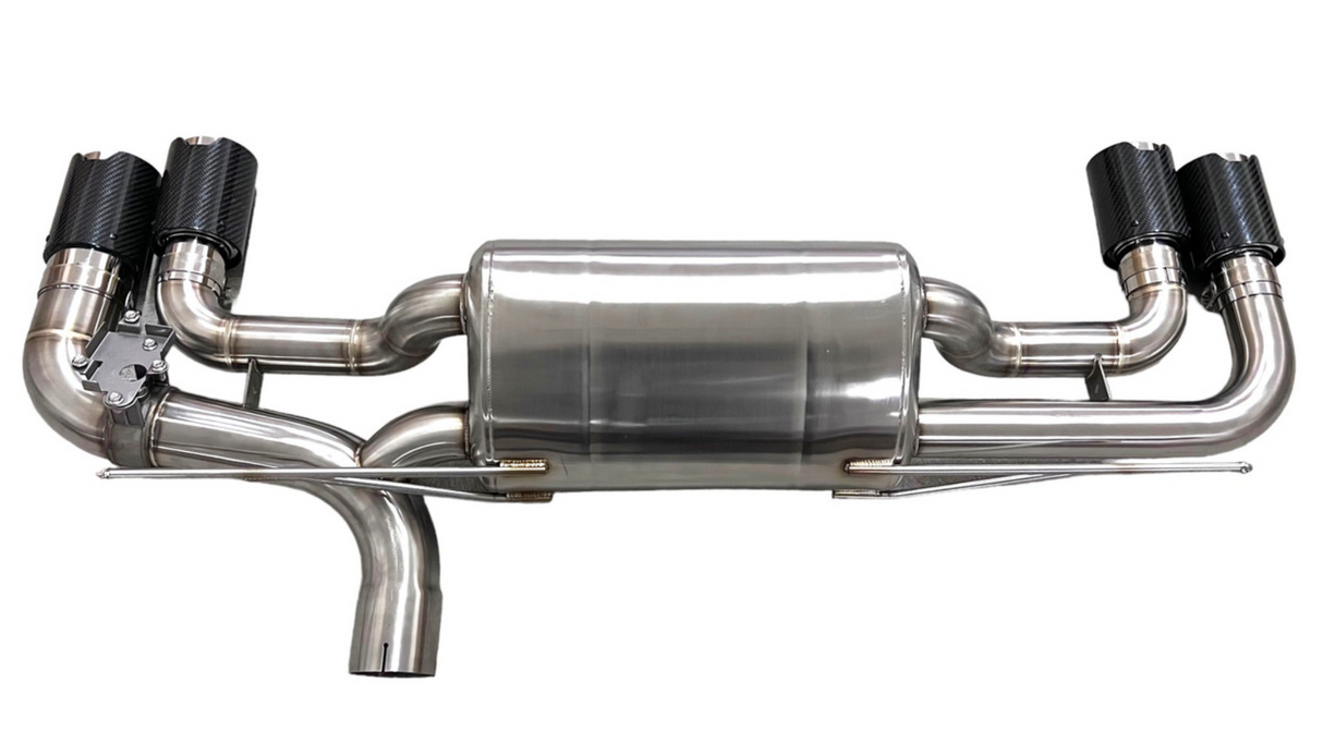 Mastery of Art & Design (17-23) BMW 540i G30 304SS 3" Axle-Back Exhaust with 4" OD Tips