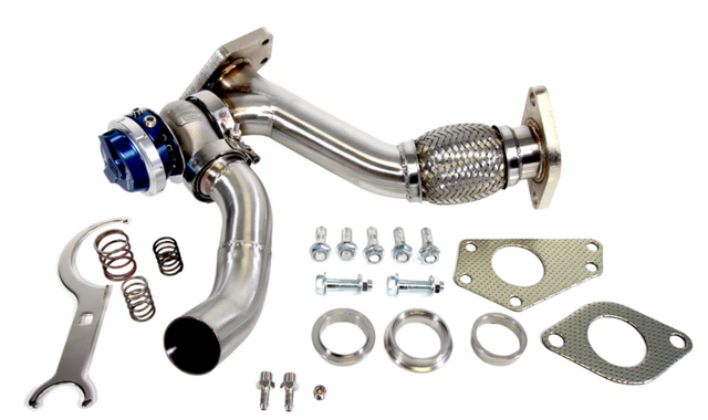 PLM® Subaru EJ20T/EJ25T Catted Up Pipe with Turbosmart WG40 Gen V Wastegate