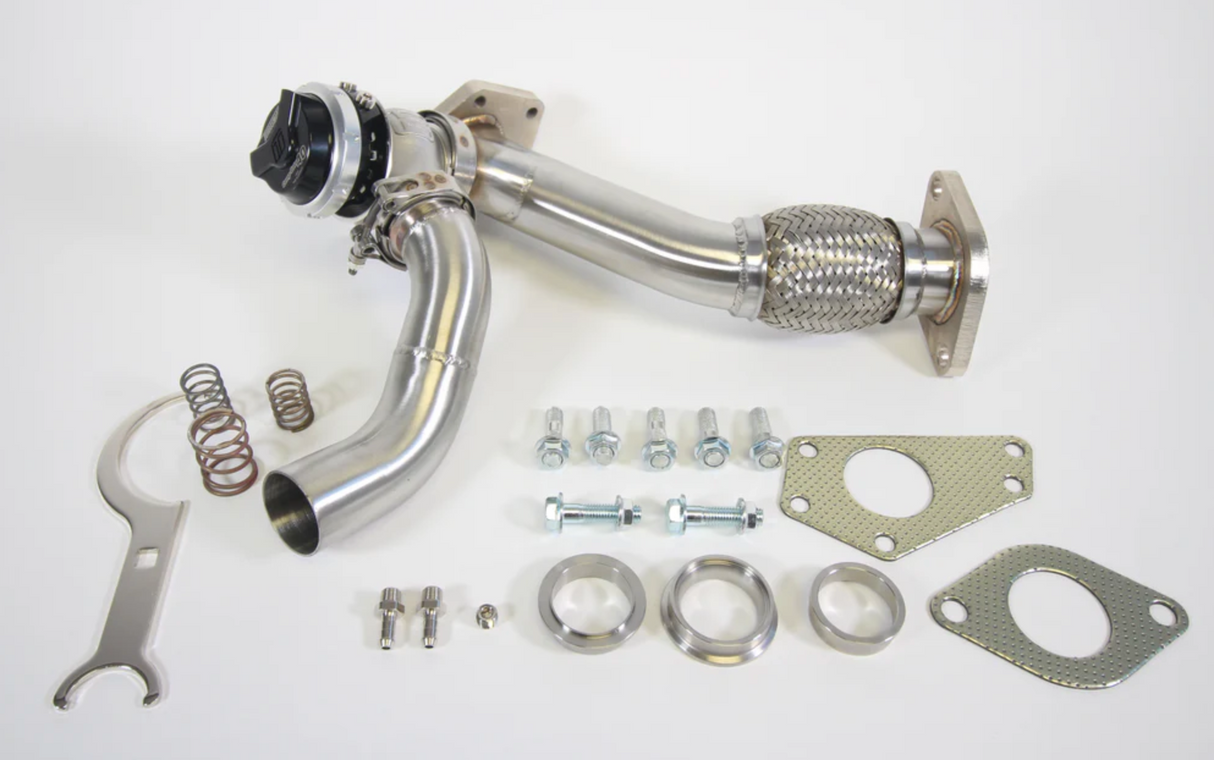 PLM® Subaru EJ20T/EJ25T Catted Up Pipe with Turbosmart WG40 Gen V Wastegate