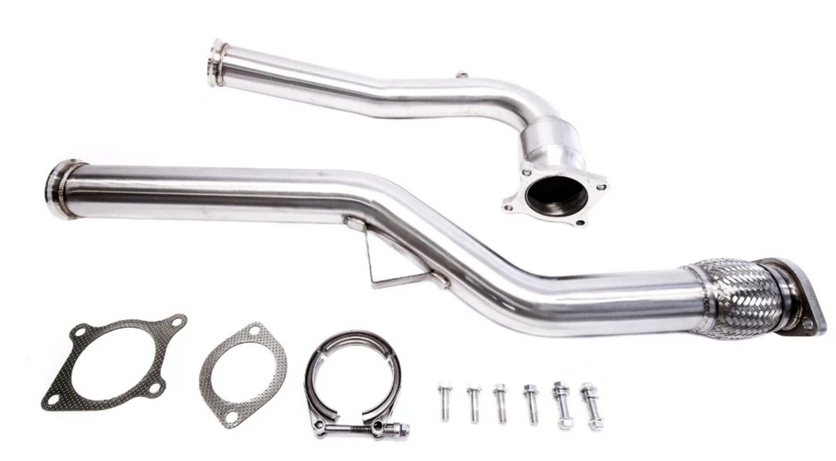 PLM® (15-21) Subaru WRX FA20F 3.5" Catless J-Pipe / Downpipe Kit