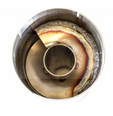 PLM® Universal 5" 304SS Muffler Delete Pipe