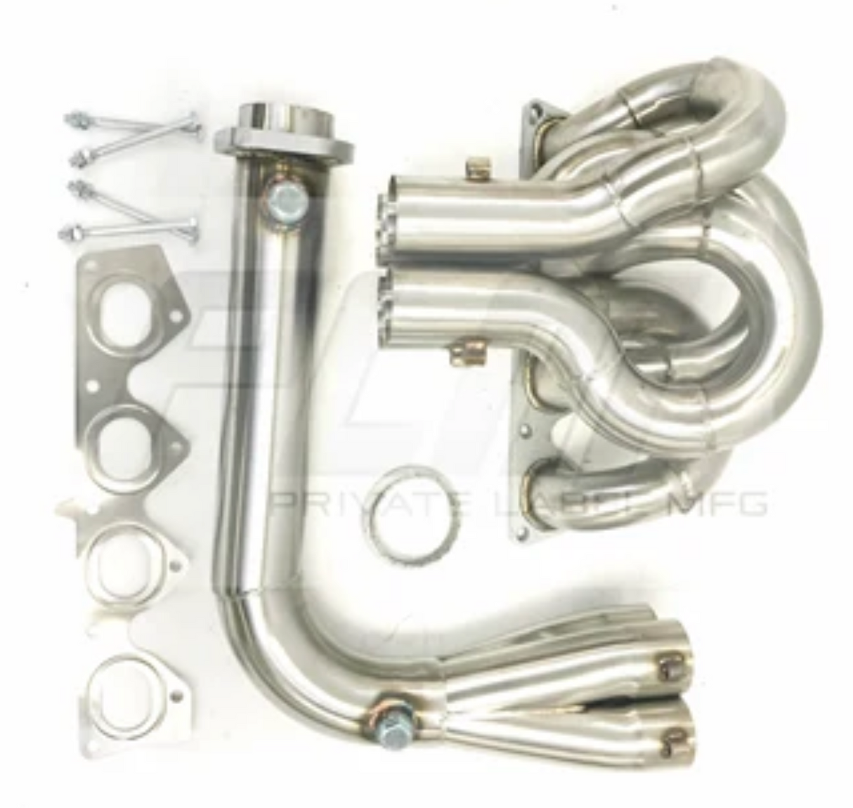 PLM® Power Driven Honda H22 F20B Ramhorn 4-1 Long-Tube Header