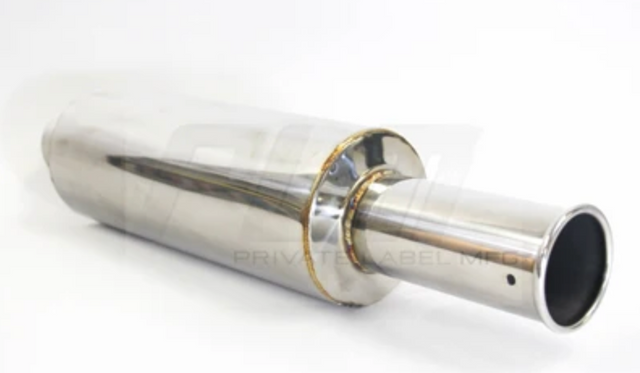 PLM® Power Driven Universal Rolled Tip Exhaust Muffler