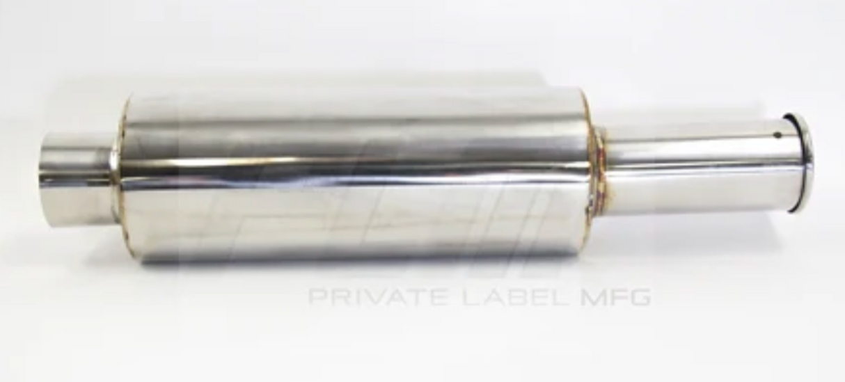 PLM® Power Driven Universal Rolled Tip Exhaust Muffler