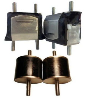 East Coast Driveline® (05-13) Corvette C6 3/8" Shorter Polyurethane Transmission Mounts