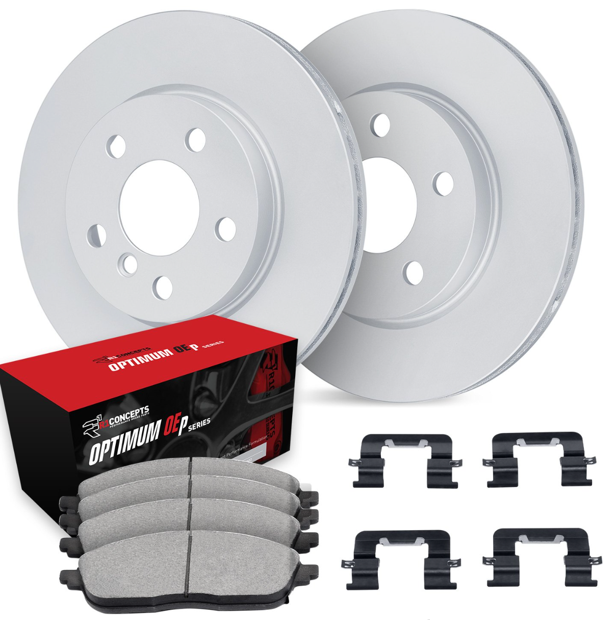 R1 Concepts® (20+) Mercedes GLS450 V8 Optimum OEp Series Front Brake Kit