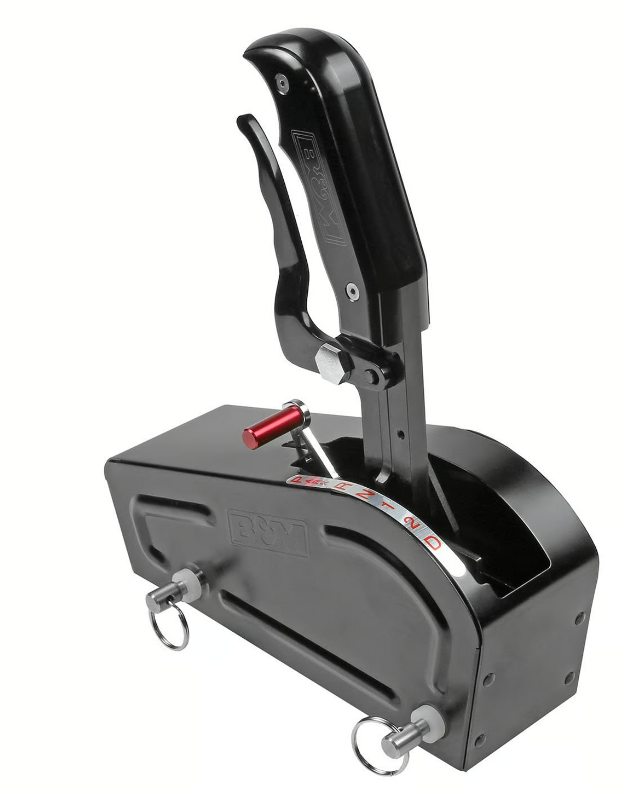 B&M® Universal GM 2/3/4-Speed Automatic Gated Shifter with Magnum Grip Stealth Pro Stick