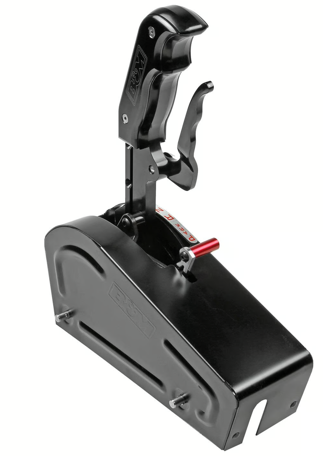 B&M® Universal GM 2/3/4-Speed Automatic Gated Shifter with Magnum Grip Stealth Pro Stick