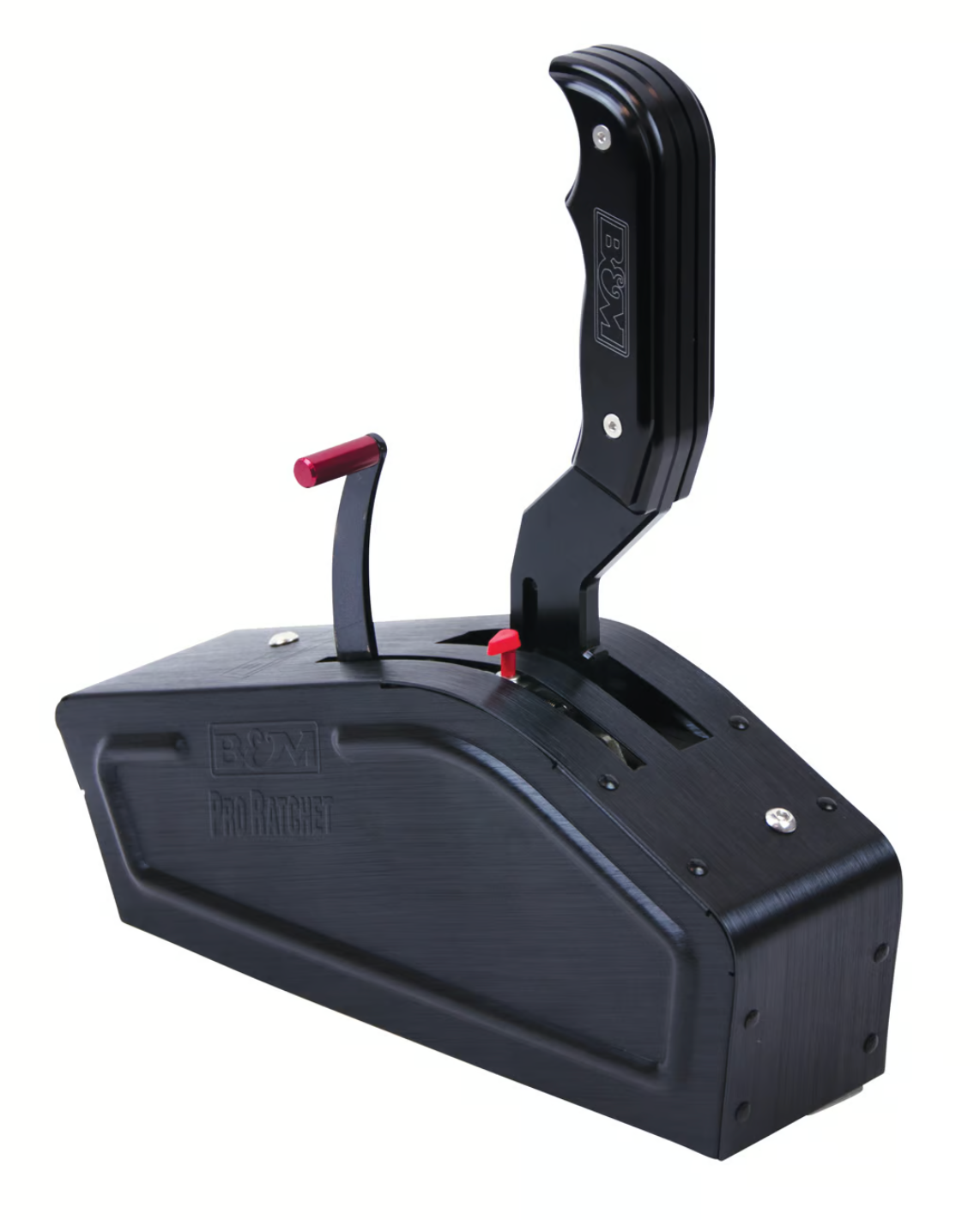 B&M® #81120 GM 2/3/4-Speed Automatic Stealth Pro Ratchet Shifter with Magnum Grip