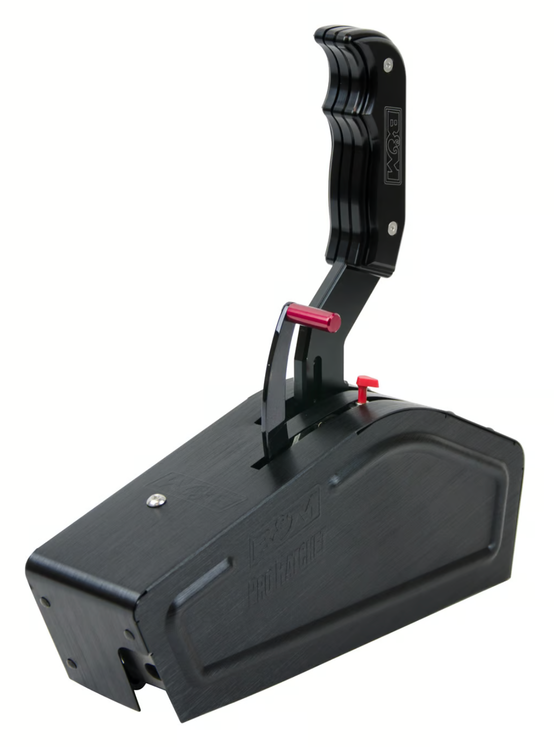 B&M® #81120 GM 2/3/4-Speed Automatic Stealth Pro Ratchet Shifter with Magnum Grip