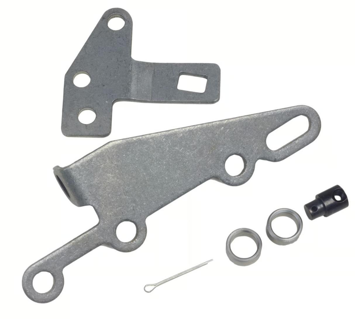 B&M® GM TH200/TH250/TH350/TH400/4L60/4L60E/4L65E/4L80E/4L85E Cable Bracket & Shift Lever Kit