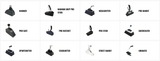 B&M® #80776 GM Universal 3/4-Speed Automatic Detent Sportshifter Kit