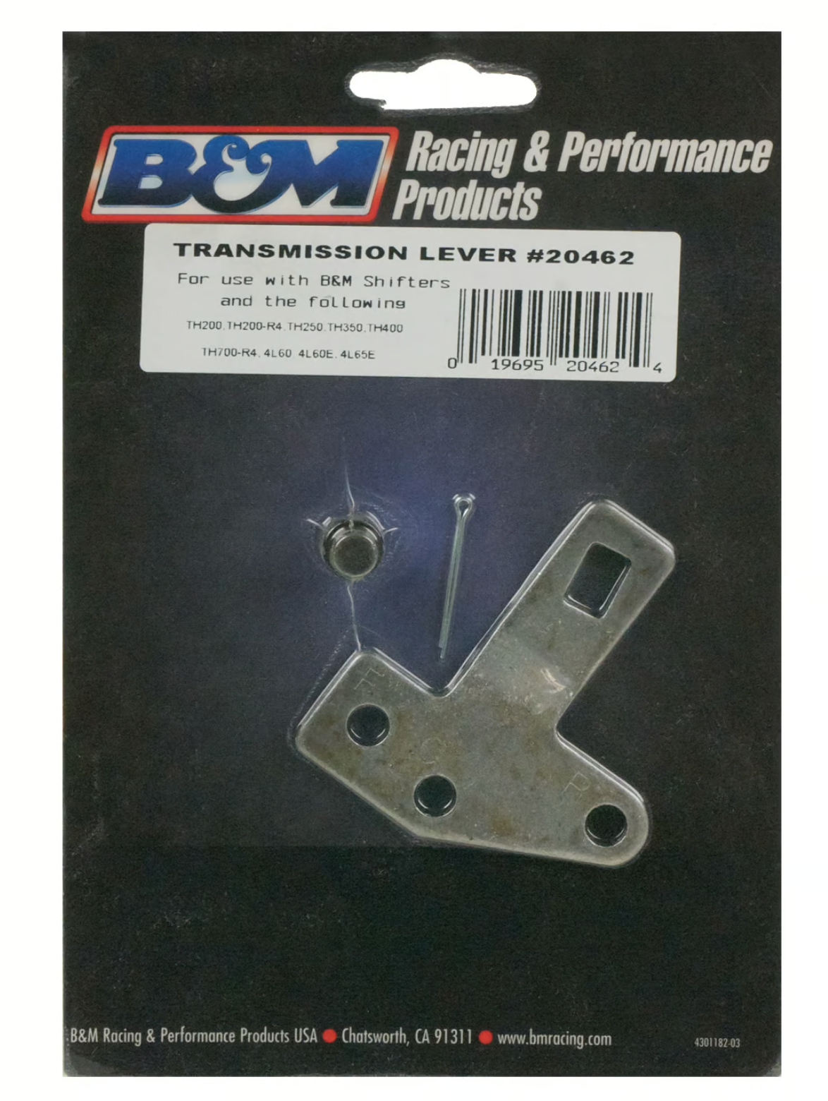 B&M® #20462BM GM 4L60E/4L80E Transmission Shifter Lever Kit