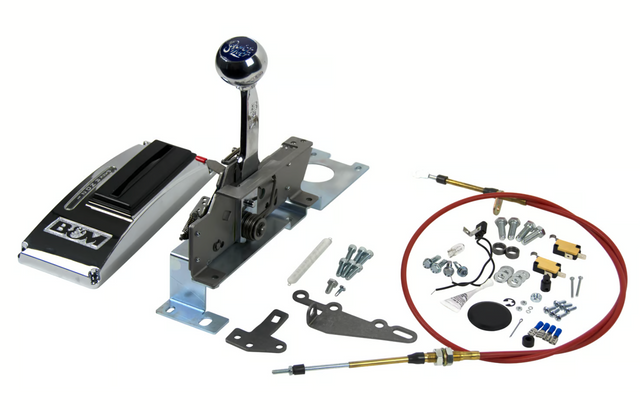 B&M® #81125 (68-72) Chevelle/Camino Automatic Quicksilver Console Shifter Kit