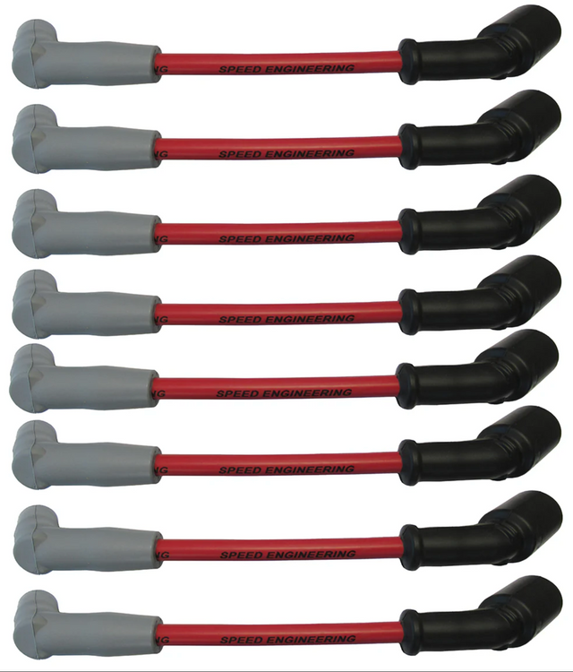 Speed Engineering® GM LS1/LS2/LS3/LS6/LS7/LS9 45° Spark Plug Wire Set
