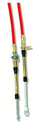 B&M® #80836 Red 12 FT Super Duty Racing Shifter Cable